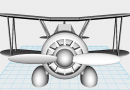 XYZmaker tutorial – Airplane part 5